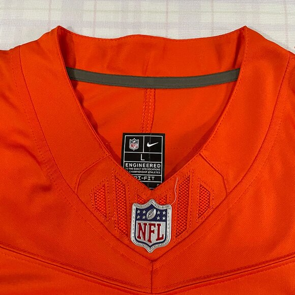 NFL Denver Broncos Orange Jersey #15 ODUNZE - Picture 4 of 8